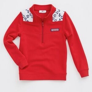 Vineyard Vines red anchor shep shirt